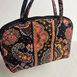 SALE!!! VERA BRADLEY Purse Cosmetic Travel Case n Kensington Brown
